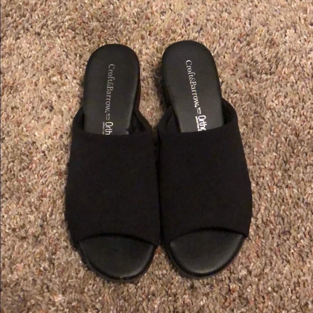 Black mules